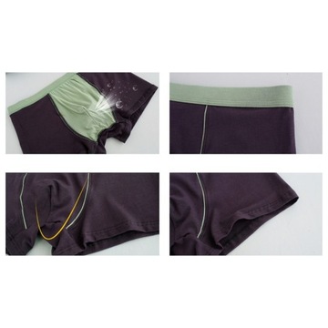 Bokserki męskie Spodnie do bielizny o dobrej przepuszczalności powietrza, szare, 8XL