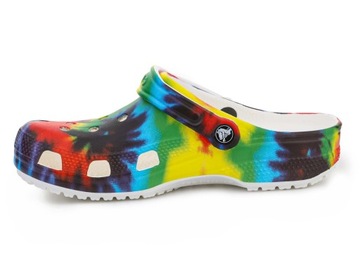 klapki crocs damskie classic lekkie chodaki tie dye 38-39 M6/W8