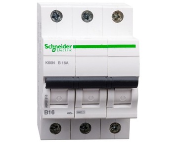 K60N-B16-3 B 16A 3P Автоматический выключатель Schneider