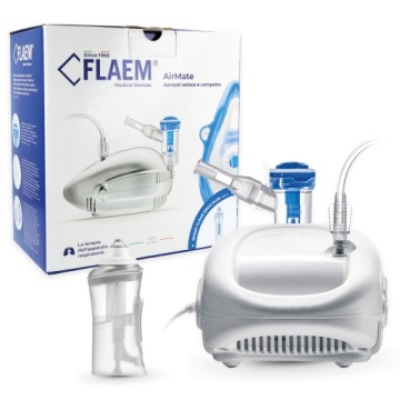 Інгалятор небулайзер FLAEM AIRMATE з іригатором для носа, дітей і дорослі