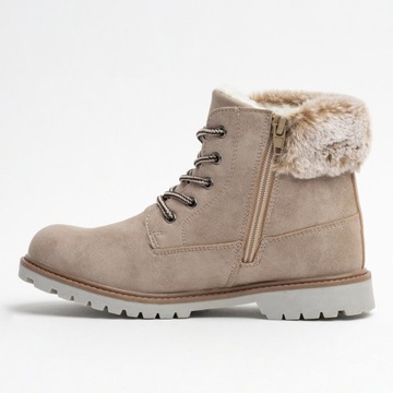 Легкие утепленные трапперские ботинки Wojtyłko