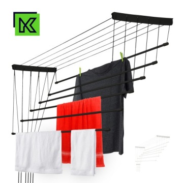 ПОТОЛОЧНАЯ СУШИЛКА ДЛЯ ОДЕЖДЫ, 6 РУНЕЙ, ВАННАЯ КОМНАТА, БАЛКОН, 140 см
