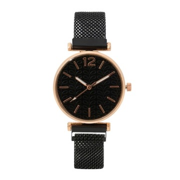 Lady Watch Quartz Movement Round Dial Magnetic Connection