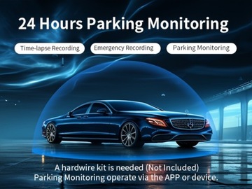 Автомобильная передняя и задняя камера KAWA True 4K, автомобильная камера Wi-Fi 2160P для старых моделей, 8,03 см