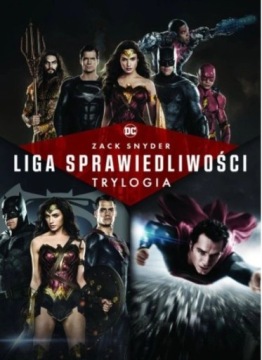 4x Dvd: LIGA SPRAWIEDLIWOŚCI - TRYLOGIA