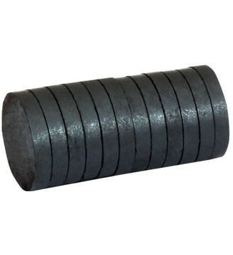 Magnes biurowe na lodówkę tablice 30mm x 5mm 12szt. GRAND