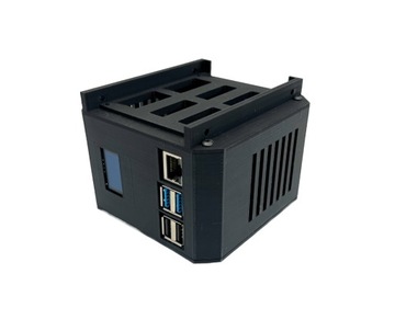 Настольный корпус мини-ПК Raspberry Pi 4 для SSD-накопителя