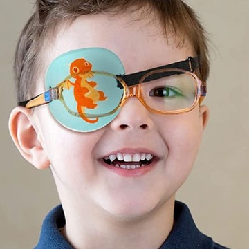 Многоразовые повязки для глаз с регулируемым оголовьем.