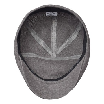 ЛЕГКАЯ МУЖСКАЯ КЕПКА КЛАССИЧЕСКОГО СТИЛЯ ЗАЩИЩАЕТ ГОЛОВУ ОТ СОЛНЦА СЕРАЯ 56 СМ