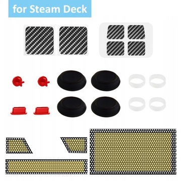 Odporna na kurz osłona przycisku Steam Deck, naklejka