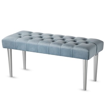 Ławka Pikowana bench4home Pufa Tapicerowana 45 cm
