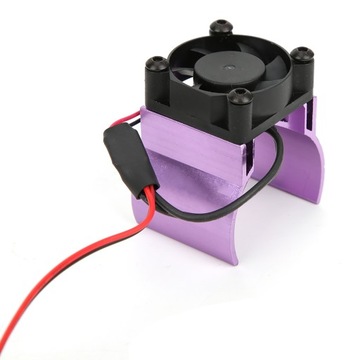 Wentylator chłodzący radiator silnika 1/10 RC akcesoria do modeli 4N