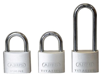 Kłódka Titalium ABUS 2 x 727TI/40 +40HB63 Triples