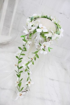 Венок для причастия для волос, цветочный венок для причастия с жасмином