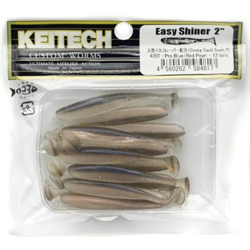 Keitech Easy Shiner 2'' 1g 420T BLUE/RED PEARL 12s