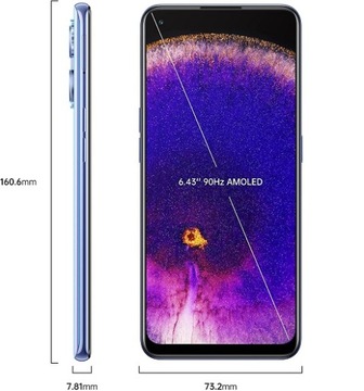OPPO Find X5 Lite 16,3 см (6,43 дюйма), две SIM-карты, Android 12, 5G, USB Type-C 8