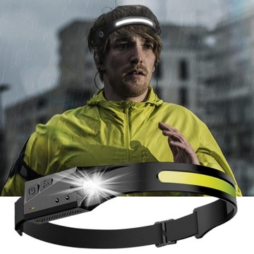 НАГОЛОВНЫЙ ФОНАР АККУМУЛЯТОРНЫЙ СВЕТОДИОД USB 41 СВЕТОДИОД