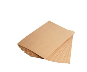 Papier pakowy 1kg 70g A4 brązowy gładki