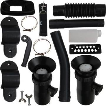 БЕНЗИНОВЫЙ РЮКЗАК-ОПРЫСКИВАТЕЛЬ, ВОЗДУХОДУВКА 14 Л МАСЛА