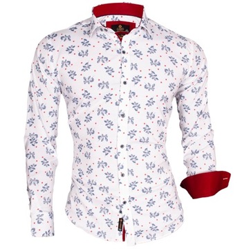 Koszula Taliowana Slimfit Elegance Flowers