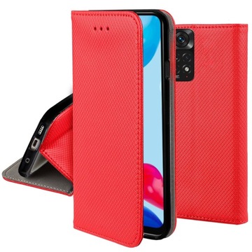 ЧЕХОЛ ДЛЯ XIAOMI REDMI ПРИМЕЧАНИЕ 11 / 11S МАГНИТНЫЙ КОШЕЛЕК + СТЕКЛО