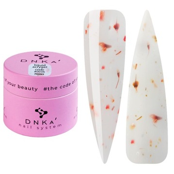 Żel LIQUID ACRYGEL DNKa 0036 Peony, (słoiczek) 15 ml