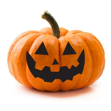 NAKLEJKA NA HALLOWEEN Na Dynie Okno WZ-3