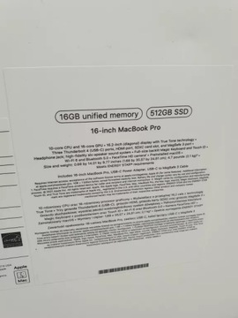 ГАРАНТИЯ НА НОУТБУК APPLE MACBOOK PRO M1 16 ДЮЙМОВ A2485