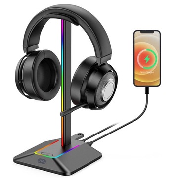 Подставка для наушников MOZOS D12 RGB со светодиодной подсветкой