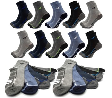 10x SKARPETKI męskie SKARPETY długie 42-46 COTTON