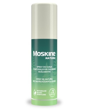 MOSKINE NATURA SPRAY DO CIAŁA Z NATURALNYMI OLEJKAMI ROŚLINNYMI 100 ml