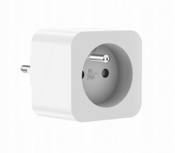 Розетка TUYA WIFI Ваттметр Таймер SMART PLUG Программатор времени WOOX