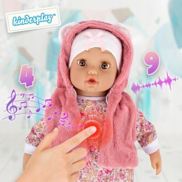 DUŻA LALKA BOBAS INTERAKTYWNA ŚPIEWA I MÓWI PO POLSKU 45CM