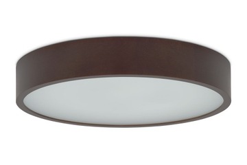 Katia 475 wenge, okrągły plafon drewniany 3x E27