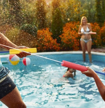 ВОДЯНОЕ ОРУЖИЕ ВОДЯНОЙ ПИСТОЛЕТ НАСОС ШПРИЦ ЦВЕТ