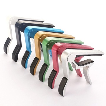 Гитарный каподастр МЕТАЛЛИЧЕСКИЕ струны Черный | БЕСПЛАТНО