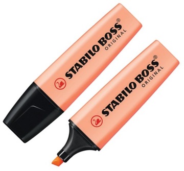 ZAKREŚLACZ STABILO BOSS 70/126 PASTEL POMARAŃCZOWY