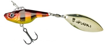 WIRUJĄCY OGONEK GUNKI JIGER - RED PERCH 42mm 14g