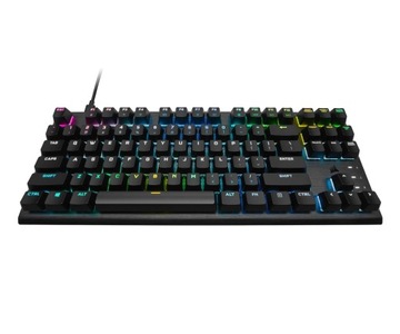 Klawiatura gamingowa Corsair K60 Pro RGB TKL OPX USB-C Aluminium Czarna