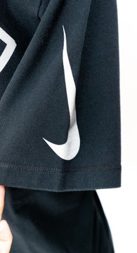 SUKIENKA BLUZA NIKE KAPTUR SZARA KRÓTKI RĘKAW