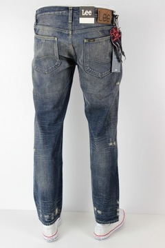 LEE CHASE RELAXED TAPERED SPODNIE JEANSY W29 L32