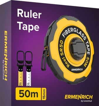 Рулетка Ermenrich Reel SR50 50 метров