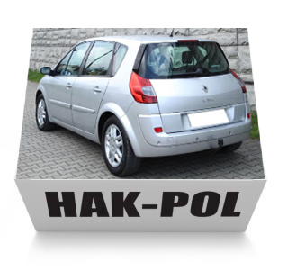 RENAULT SCENIC 2 II 2003-2009+GRAND HAK HOLOWNICZY