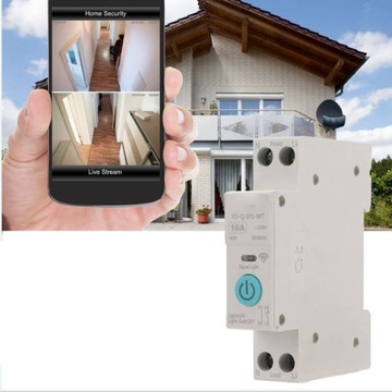 ИНТЕЛЛЕКТУАЛЬНЫЙ ПЕРЕКЛЮЧАТЕЛЬ WIFI DIN35 16A