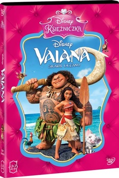 VAIANA: SKARB OCEANU (DVD) DISNEY KSIĘŻNICZKA