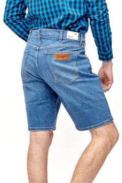 WRANGLER 5 PKT SHORT BLUE DODGE W14CFW886 W38