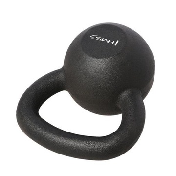 Kettlebell ciężarek Hantel 10kg KULA ŻELIWNY HMS