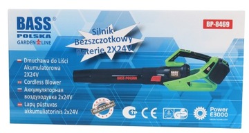 BASS DMUCHAWA AKUMULATOROWA 48V DO LIŚCI 320km/h