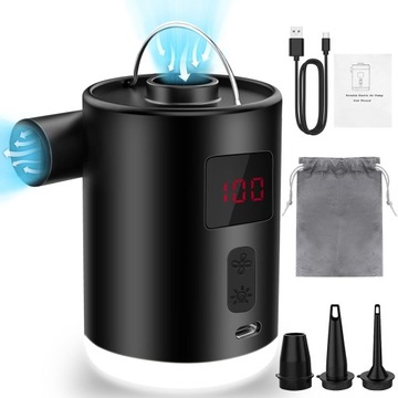 Elektryczna pompka powietrza, mini pompka powietrza, elektryczny inflator