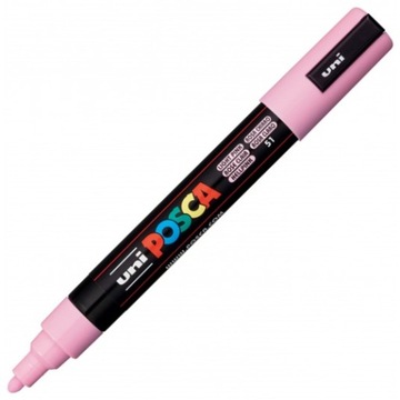 MARKER POSCA PC-5M UNI Z FARBĄ PLAKATOWĄ JAS-RÓŻ